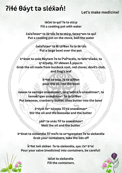 Making Medicine how-to handout